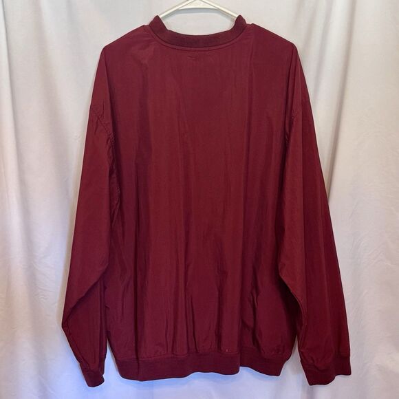 Vintage Izod Men’s Gold Jacket Pullover Nylon Windbreaker Size XL - Picture 2 of 8